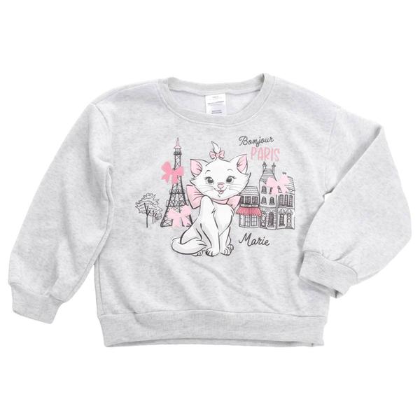 Girls (4-6x) Disney The Aristocats Marie the Cat Paris Crew Neck alternate view