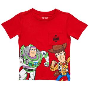 Boys (4-7) Disney Toy Story Short Sleeve Tee - Red
