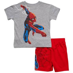 Boys (4-7) Marvel Spider-Man 2pc. Mesh Shorts Set - Grey alternate view