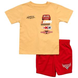 Boys (4-7) Disney Pixar(tm) Cars(tm) Tee & Shorts Set - Beige