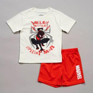 Boys (4-7) Marvel Miles Morales Spider-Man 2pc. Mesh Shorts Set