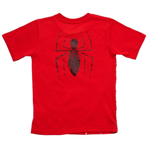 Boys (8-12) MARVEL Spider-Man Short Sleeve Tee - Red alternate view