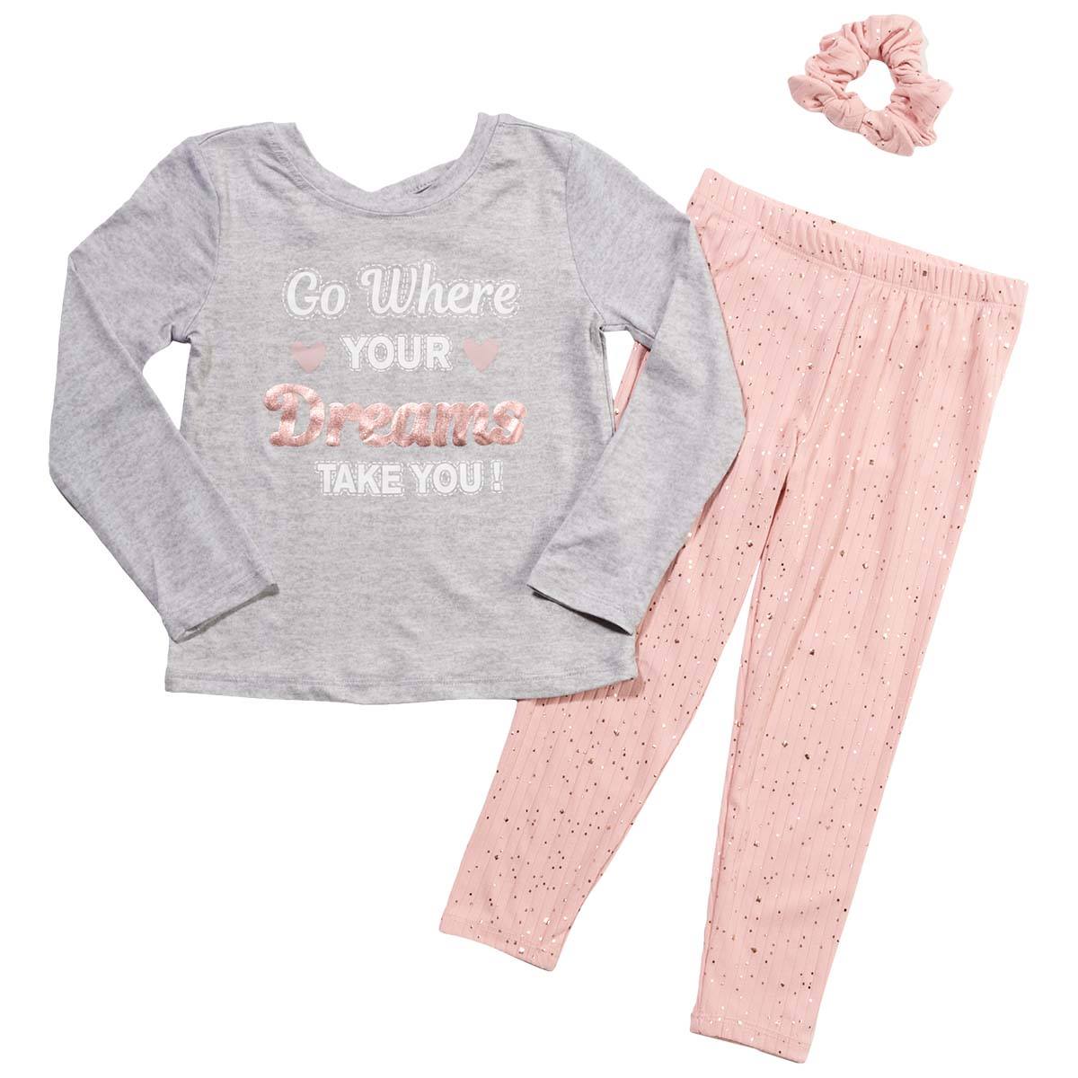 Toddler Girl Nannette 2pc. Dreams Long Sleeve & Leggings Set