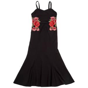 Girls (7-16) Speechless(R) Floral Sides Sleevles Maxi Dress