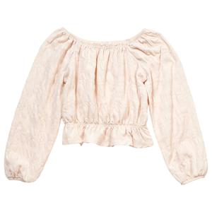 Girls (7-16) Speechless(R) Long Sleeve Cinched Solid Top