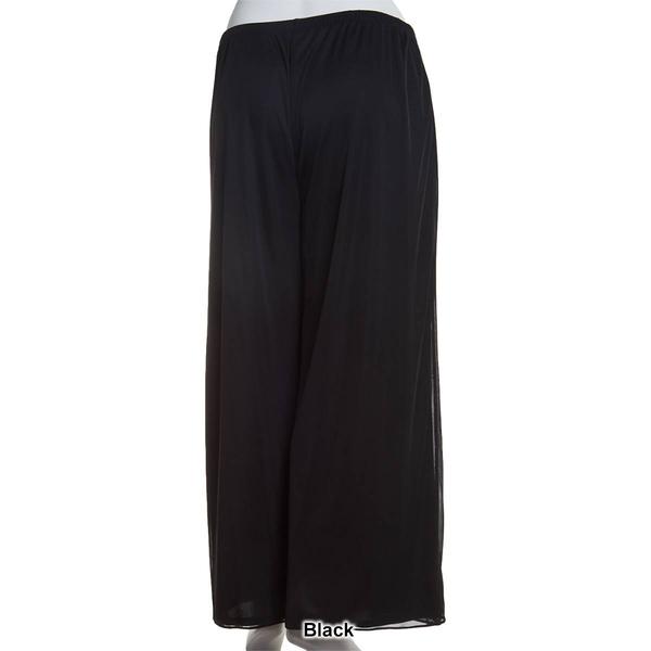 Petite MSK Chiffon Mesh Wide Leg Pants alternate view
