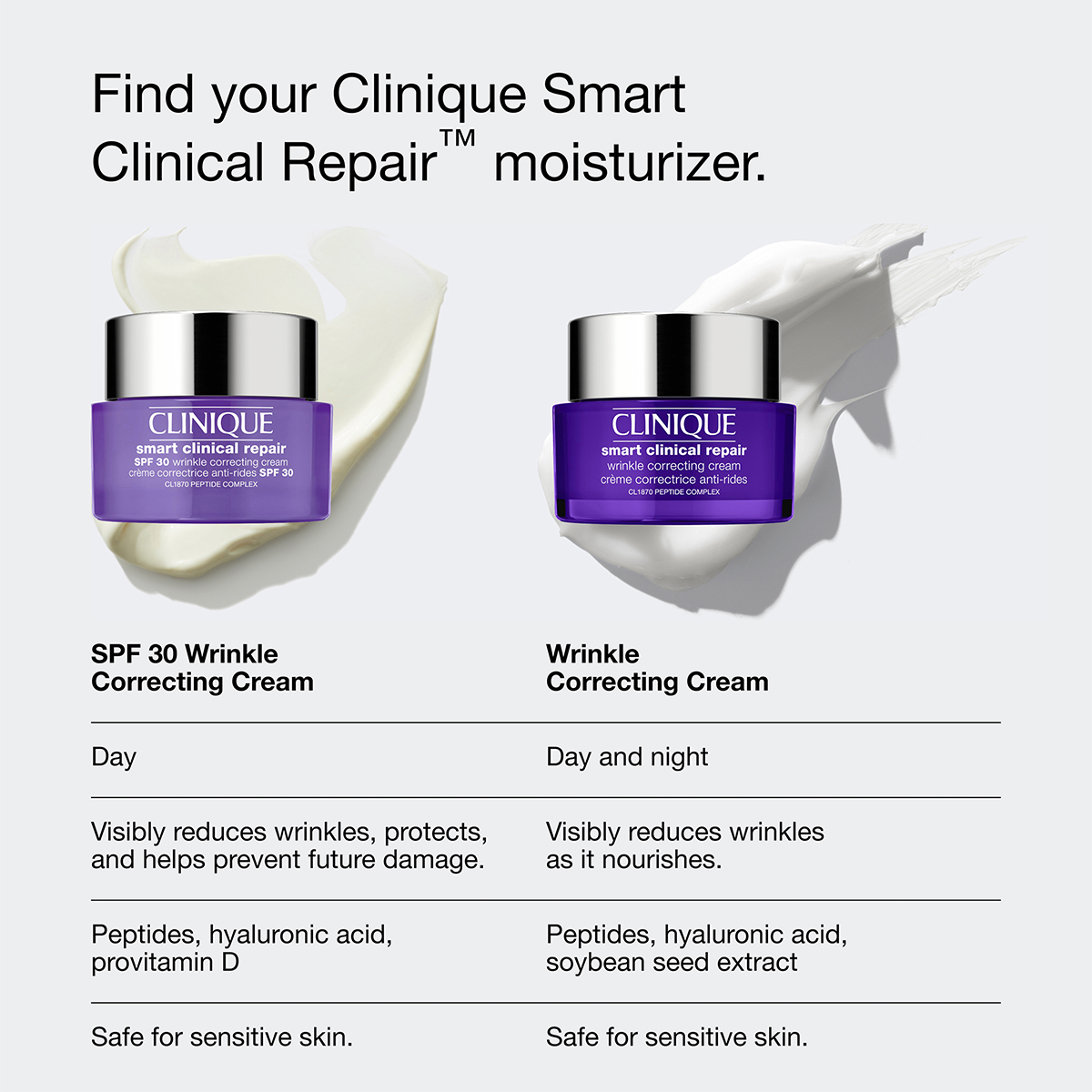 Clinique Smart Clinical Repair(tm) SPF 30 Wrinkle Correcting Cream