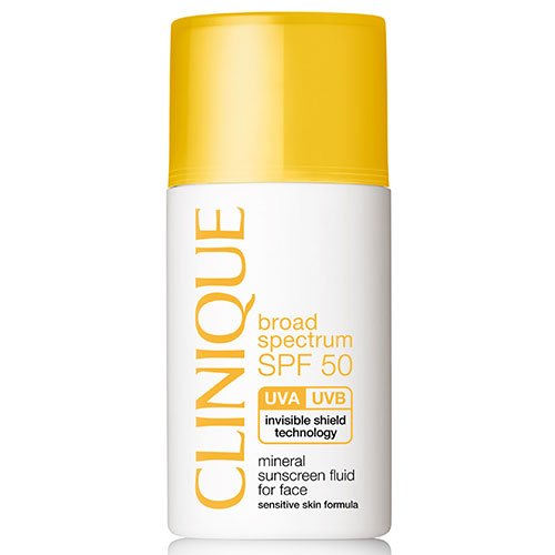 Clinique SPF 50 Mineral Sunscreen Fluid For Face