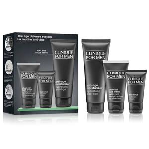 Clinique For Men: The Age Defense System Anti-Aging Skincare Set