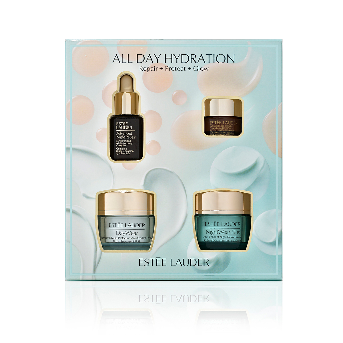 Estee Lauder(tm) All Day Hydration Skincare Starter Set - $69 Value