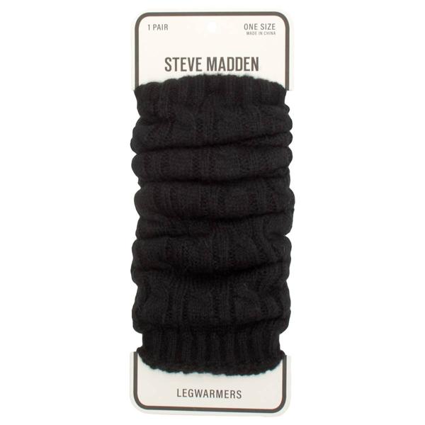 Womens Steve Madden Chunk Cable Leg Warmers