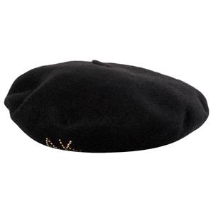 Womens Anne Klein Bow Studded Beret alternate view