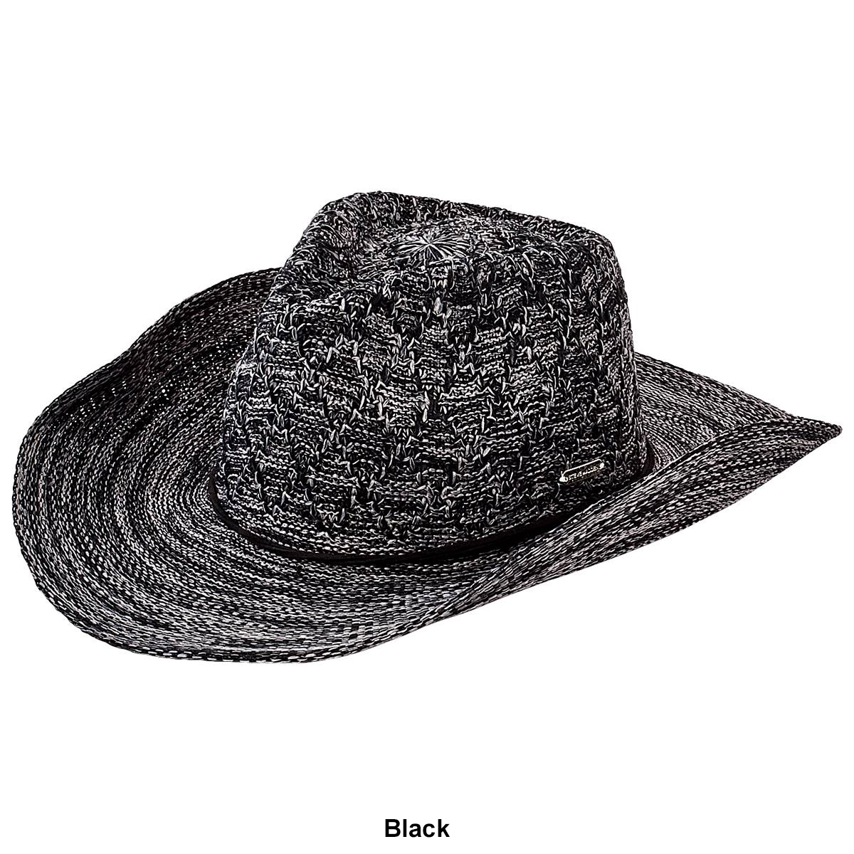 Womens Steve Madden Open Lacework Cowboy Hat