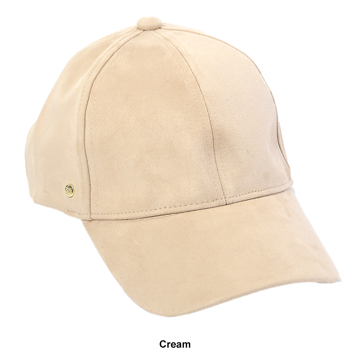Womens Steve Madden Small Faux Suede Baseball Hat