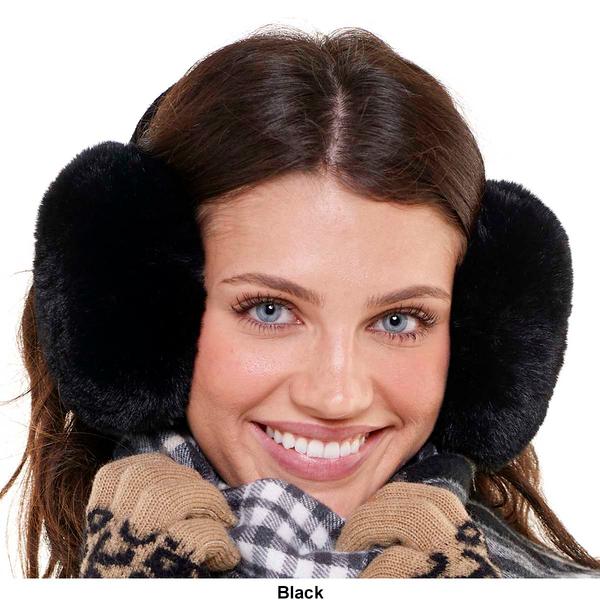 Womens Steve Madden Velvet Banded Earmuffs alternate view