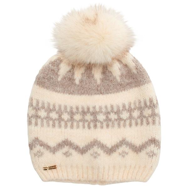 Womens Steve Madden Cozy Fair Isle Beanie alternate view