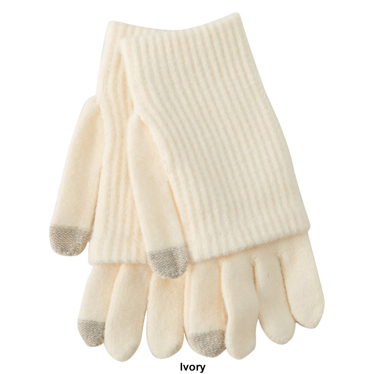 Womens Steve Madden Double Layer Gloves