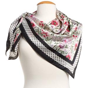 Womens Anne Klein Ditsy Floral Square Scarf alternate view