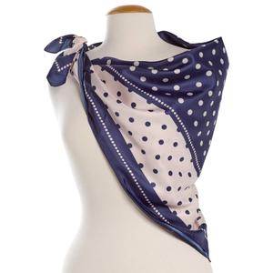 Womens Steve Madden Dot Square Scarf