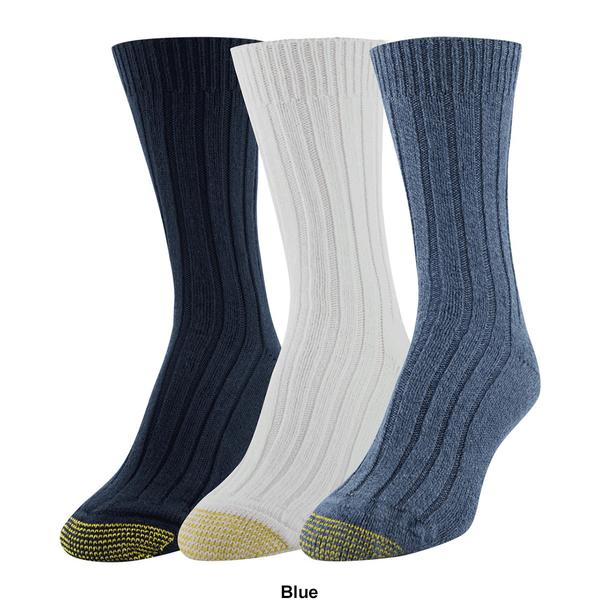 Womens Gold Toe(R) 3pk. Weekender Crew Socks alternate view
