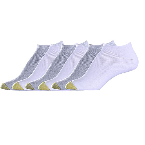 Womens Gold Toe(R) 6pk. Cushion Liner Socks