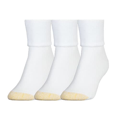 Womens Gold Toe(R) 3pk. Ultra Tec Terry Cuff Socks