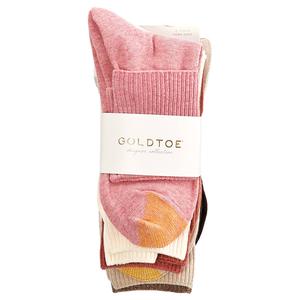 Womens Gold Toe 6pk. Turncuff Crew Socks alternate view