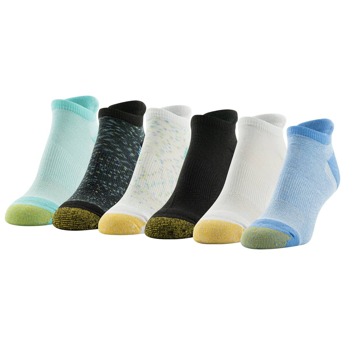 Womens Gold Toe(R) 6pk. Vacay Cushion Tab Socks