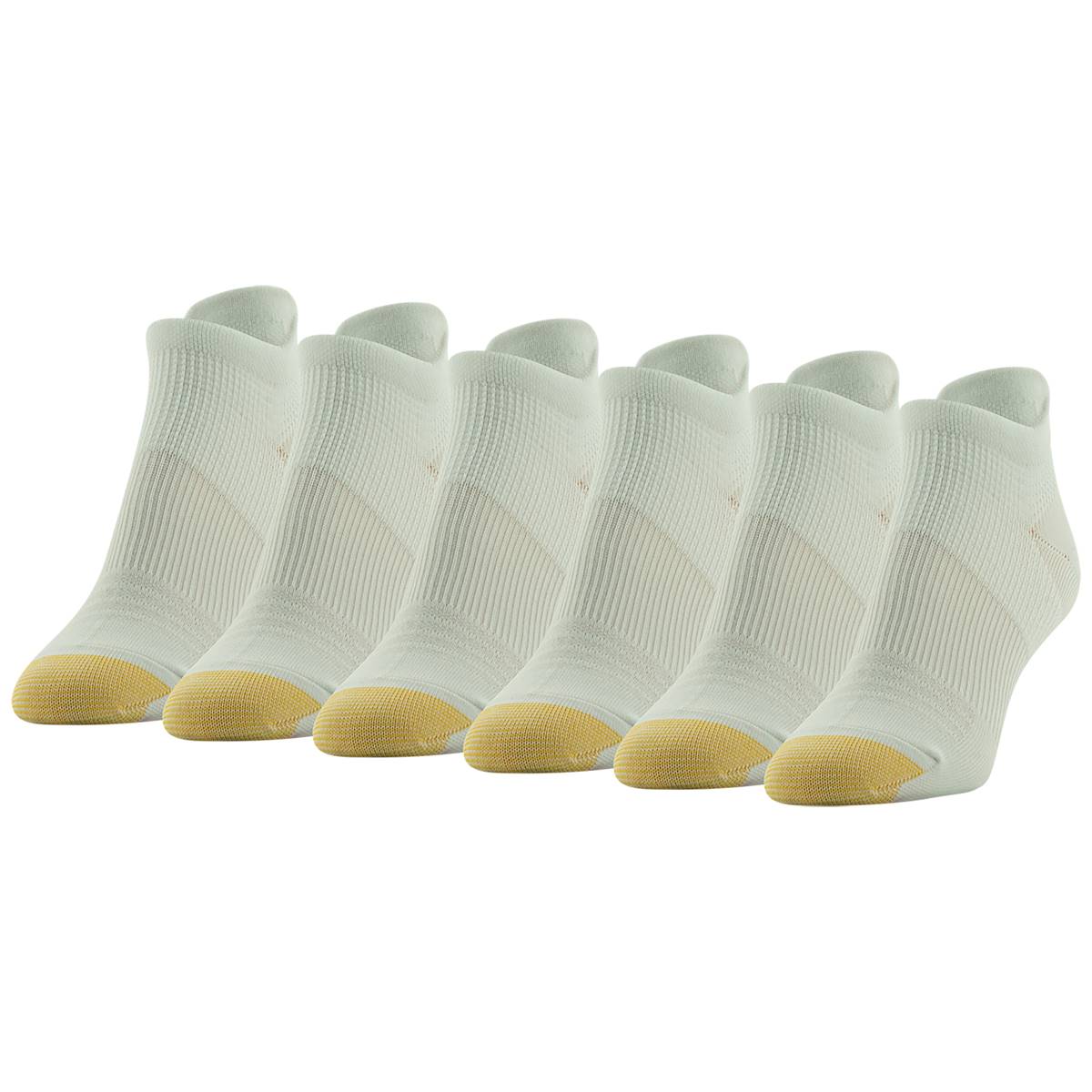 Womens Gold Toe(R) 6pk. Eco Cool Tab No Show Socks