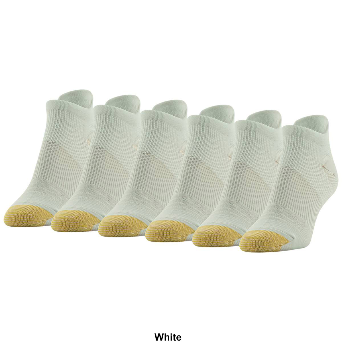 Womens Gold Toe(R) 6pk. Eco Cool Tab No Show Socks