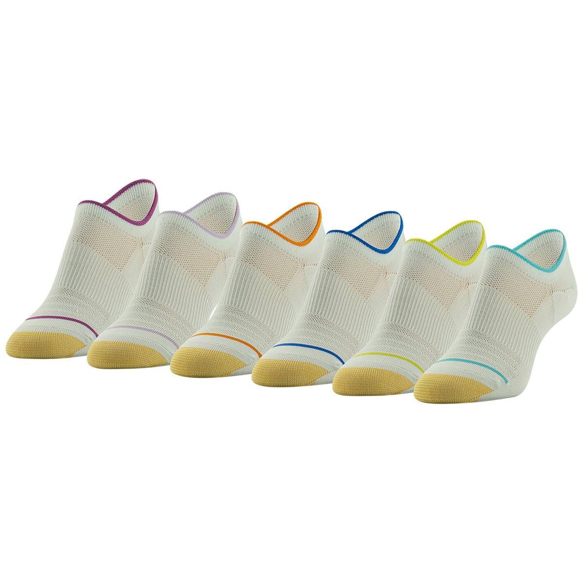 Womens Gold Toe(R) 6pk. Eco Cool So Low Cut Socks