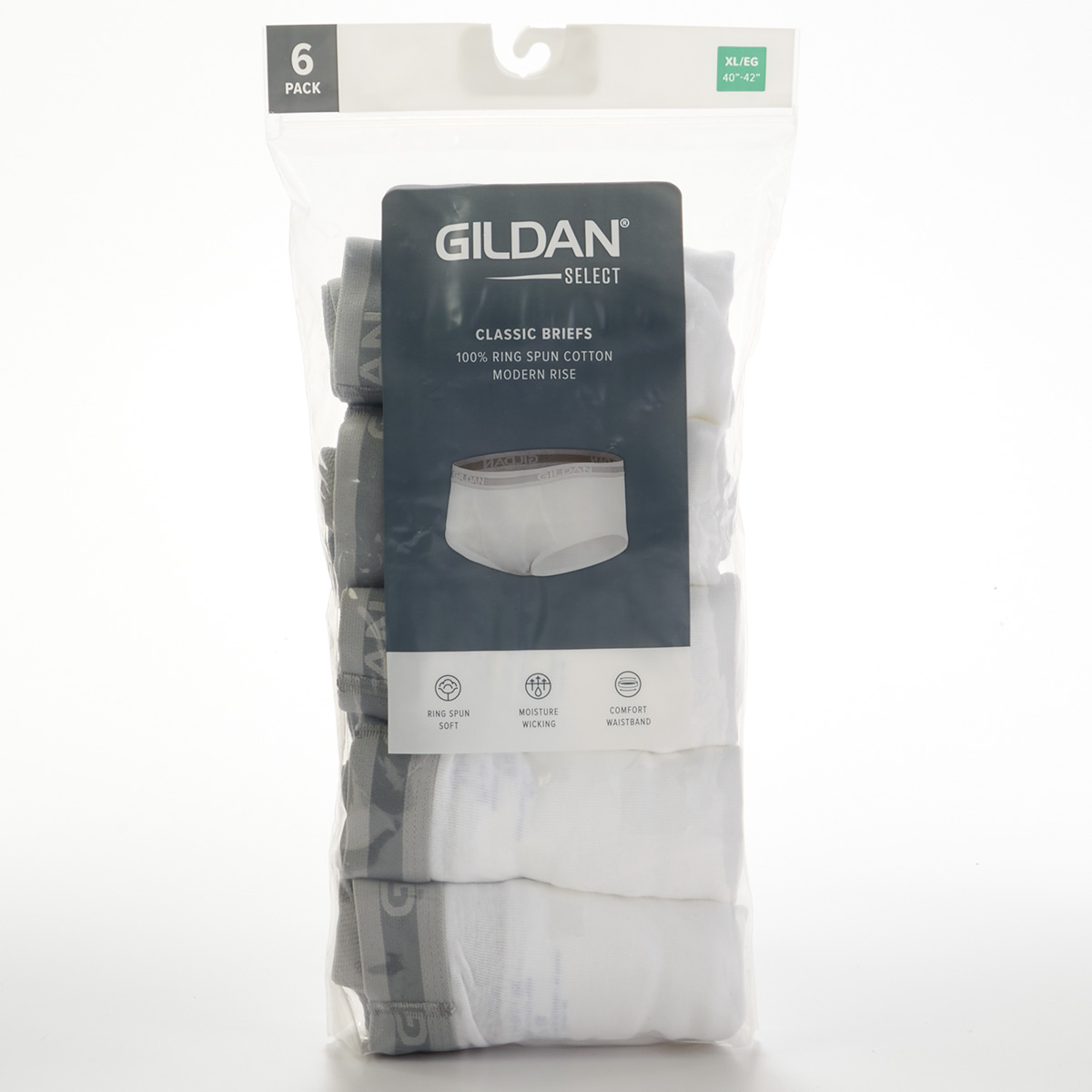 Mens Gildan(R) Select 6pk. Classic Briefs