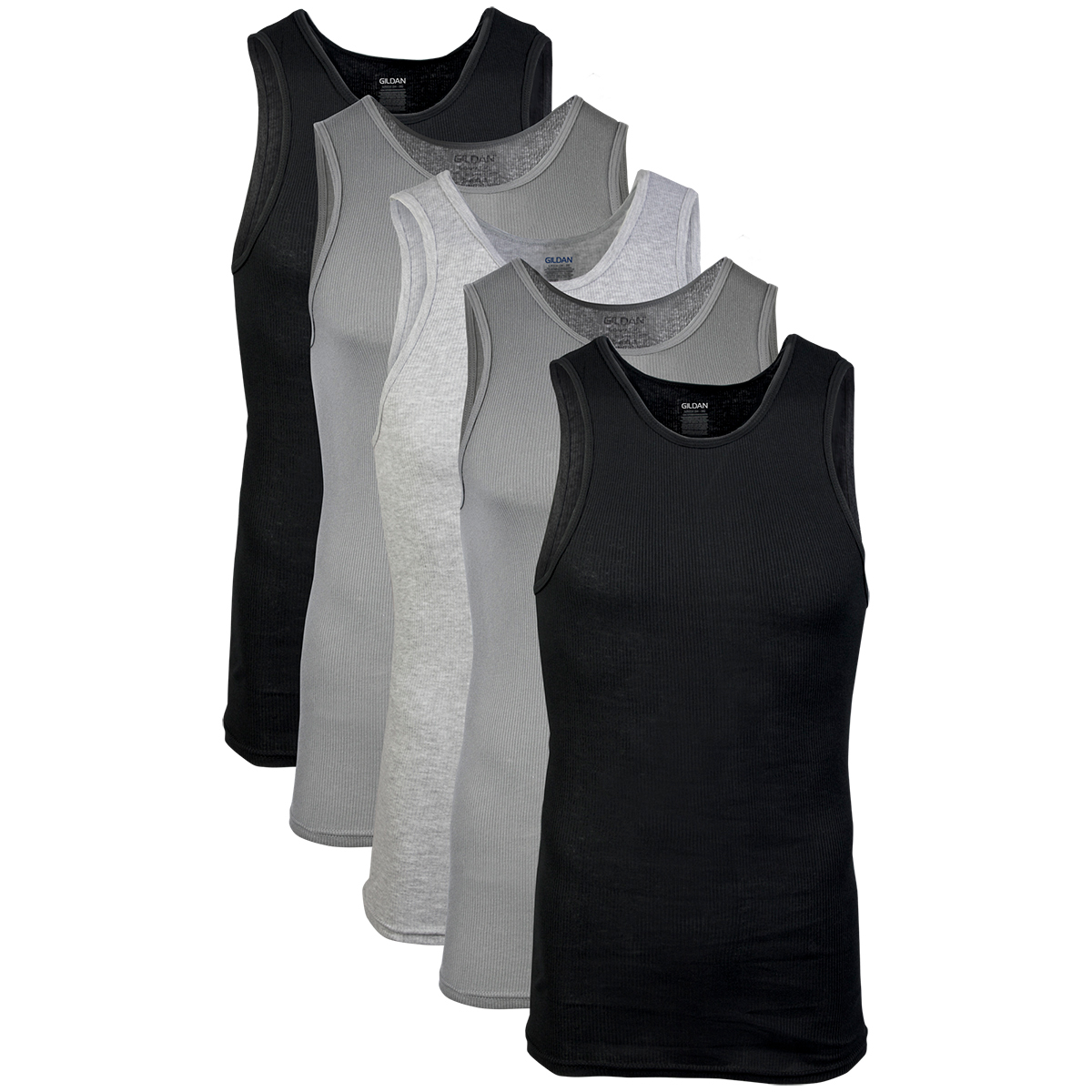 Mens Gildan(R) Select 5pk. Tank Tops