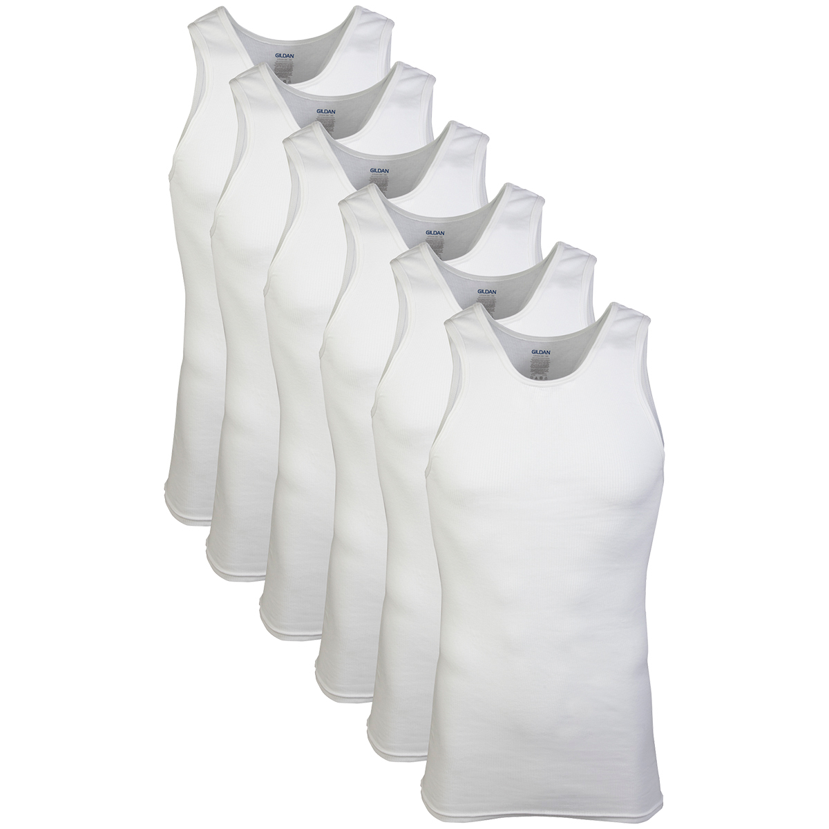 Mens Gildan(R) Select 6pk. Tank Tops