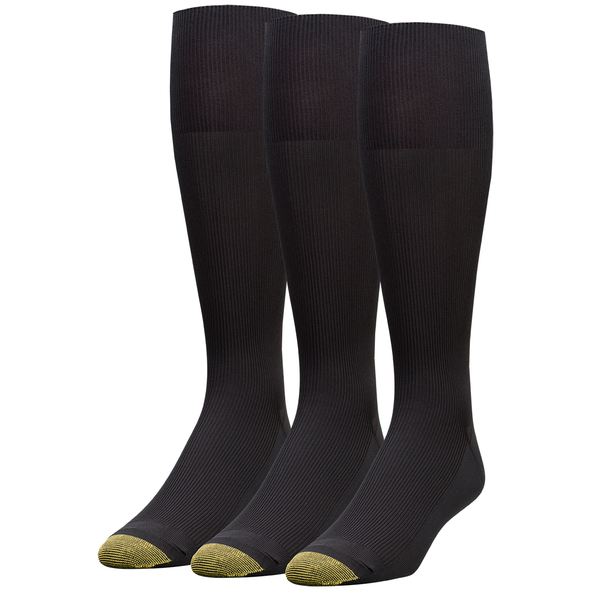 Mens Gold Toe(R) 3pk. Metropolitan Nylon Over The Calf Socks