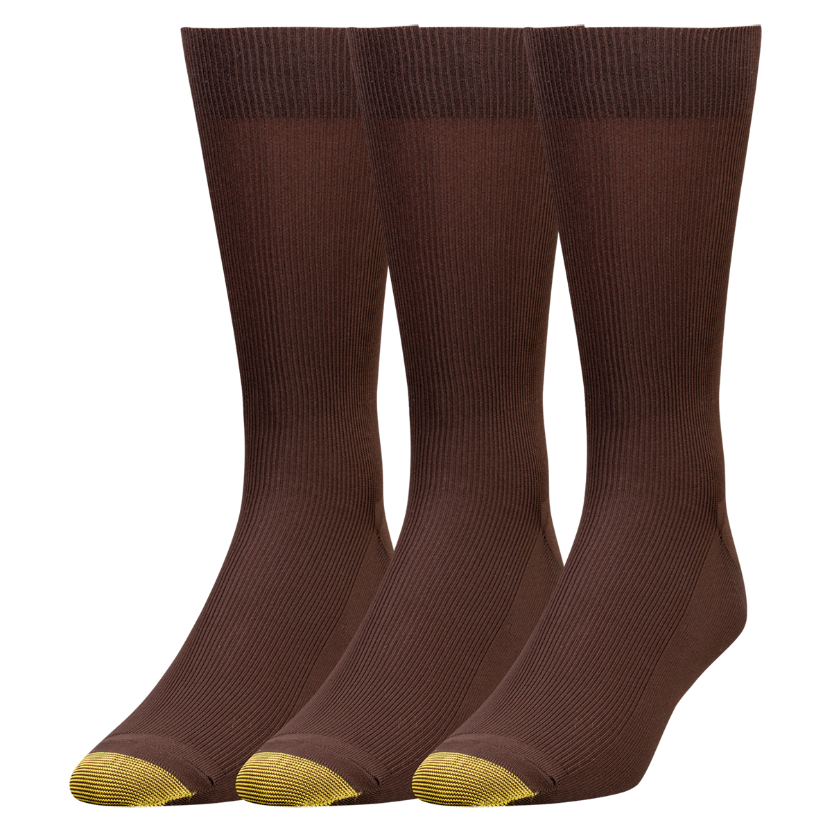 Mens Gold Toe(R) 3pk. Metropolitan Dress Crew Socks