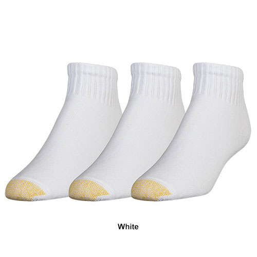Mens Gold Toe(R) 3pk. UltraTec Ankle Socks