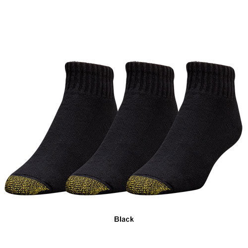 Mens Gold Toe(R) 3pk. UltraTec Ankle Socks