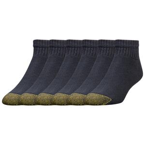 Mens Gold Toe(R) 6pk. Quarter Socks