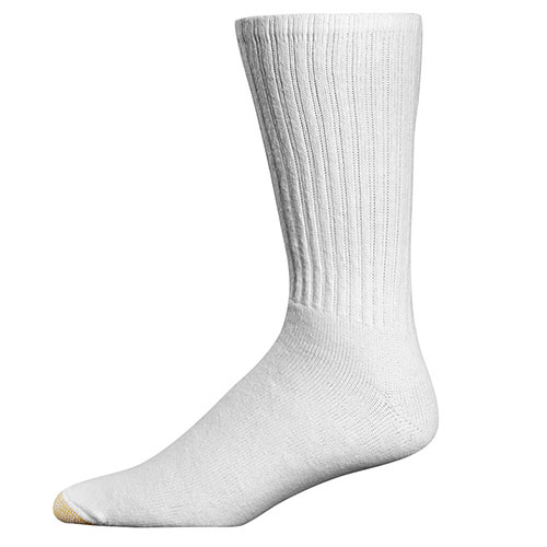 Mens Gold Toe(R) 6pk. Athletic Crew Socks