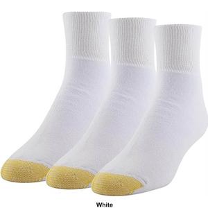 Mens Gold Toe(R) 3pk. Wellness Non Binding Quarter Socks alternate view