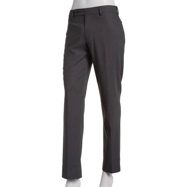 Mens Van Heusen(R) Comfort Performance Suit Pants - Black/Grey alternate view