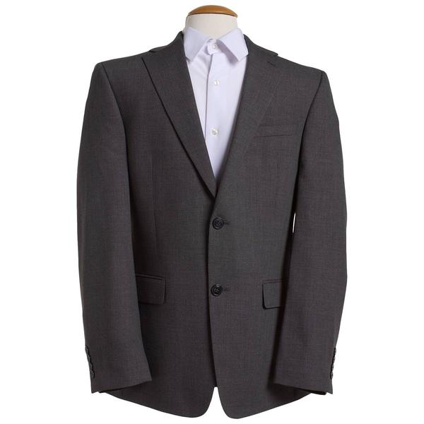 Mens Van Heusen(R) Comfort Performance Suit Jacket - Black/Grey