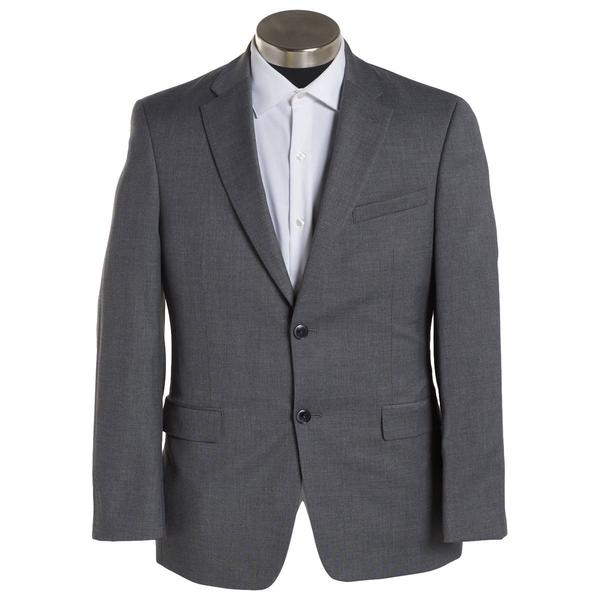 Mens Van Heusen(R) Slim Fit Suit Jacket - Sharkskin Grey