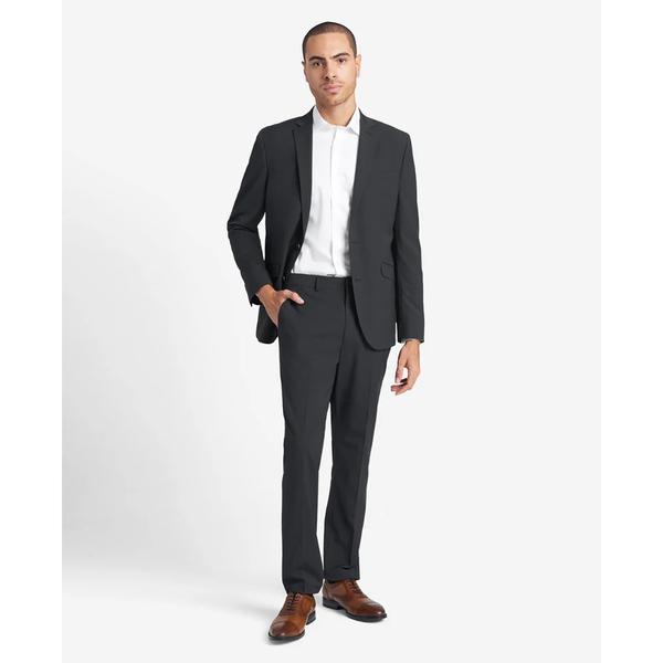 Mens Kenneth Cole(R) Reaction(tm) Solid Slim Fit Suit Jacket-Gunmetal alternate view