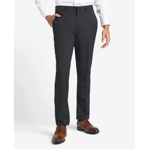 slim fit dress slacks Kenneth Cole Reaction Men's Slim-Fit Stretch Dress Pants, Created for Macy's
