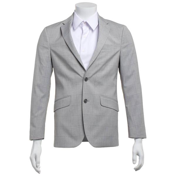 Mens Kenneth Cole(R) Windowpane Jacket