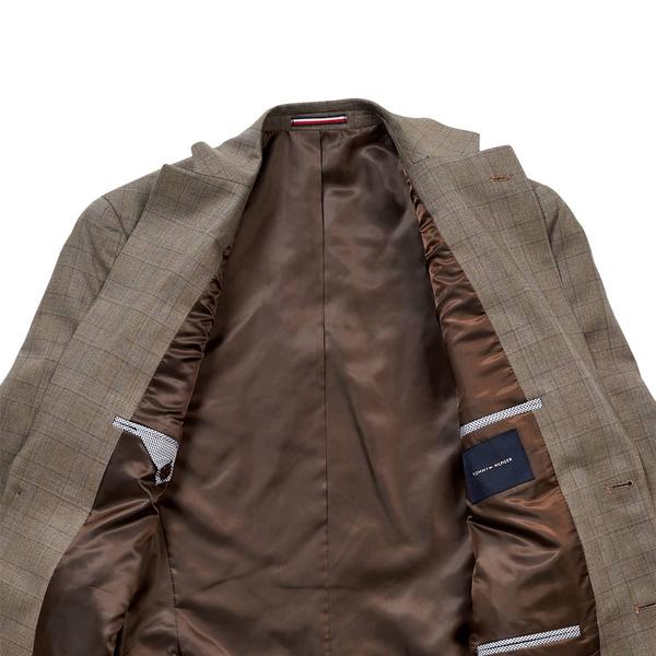 Mens Tommy Hilfiger Glenn Plaid Slim Fit Suit Jacket - Tan alternate view