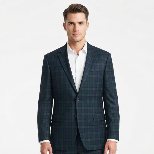 Mens Chaps Blackwatch Plaid Sport Coat alternate view