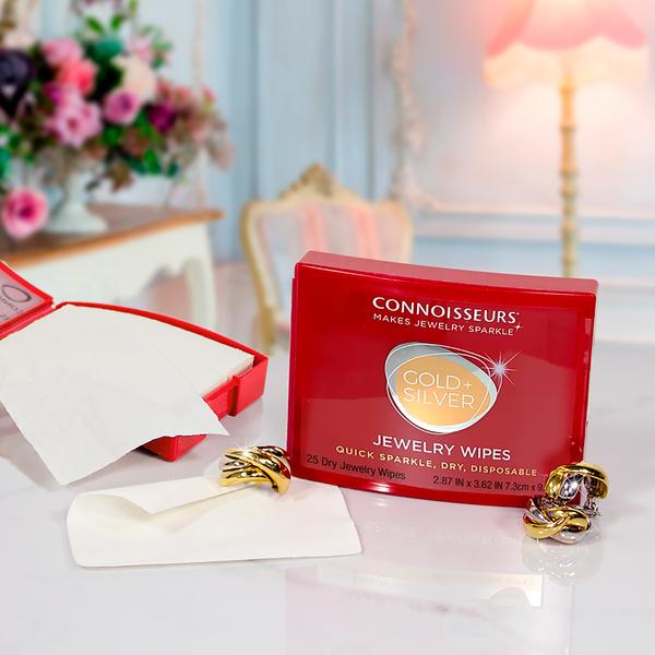 Connoisseurs Jewelry Wipes